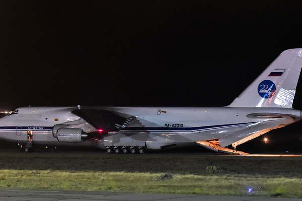 Llegoacute a Comodoro Rivadavia el avioacuten ruso con equipos de buacutesqueda