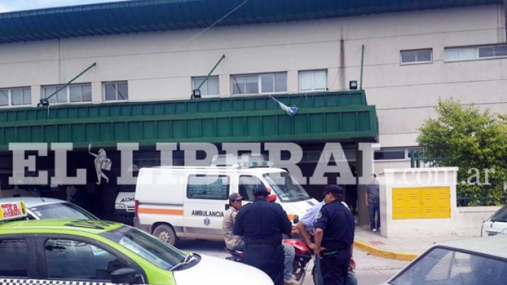 La víctima fue derivada de urgencia al Hospital Regional