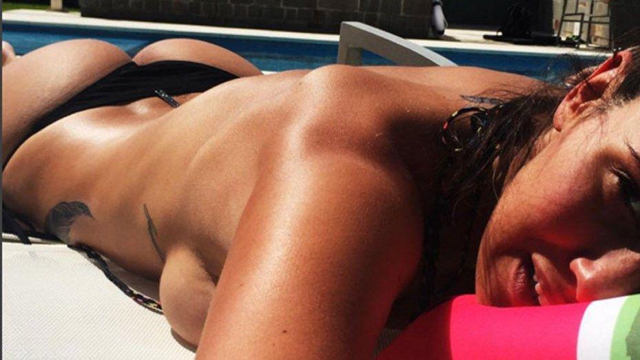 Ivana Nadal compartioacute en Instagram la foto de sus rollitos