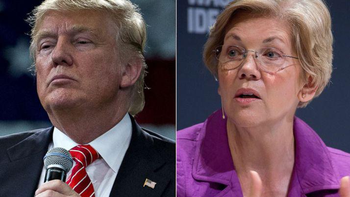 Trump llamoacute Pocahontas a una senadora opositora