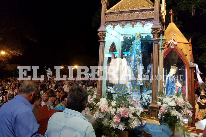 El obispo Martínez Ossola presidió la misa de la Virgen del Valle