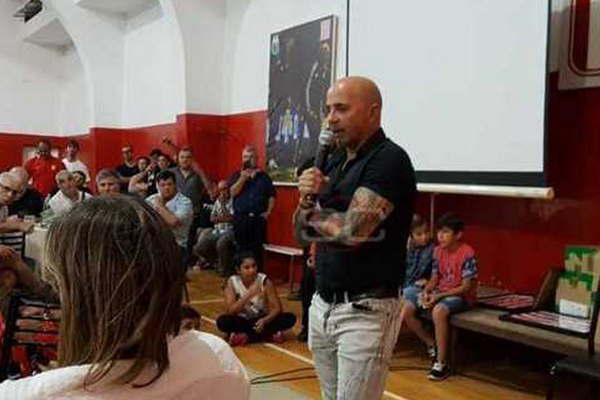 Sampaoli fue homenajeado  en Casilda su ciudad natal 