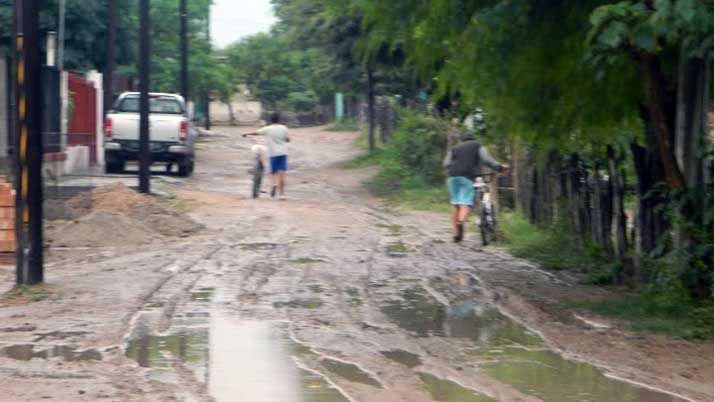 Cayeron hasta este momento 25 miliacutemetros en Choya