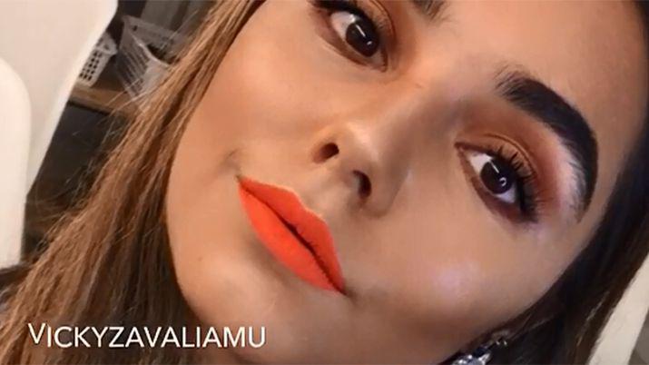 Make up de verano  Total look en color naranja