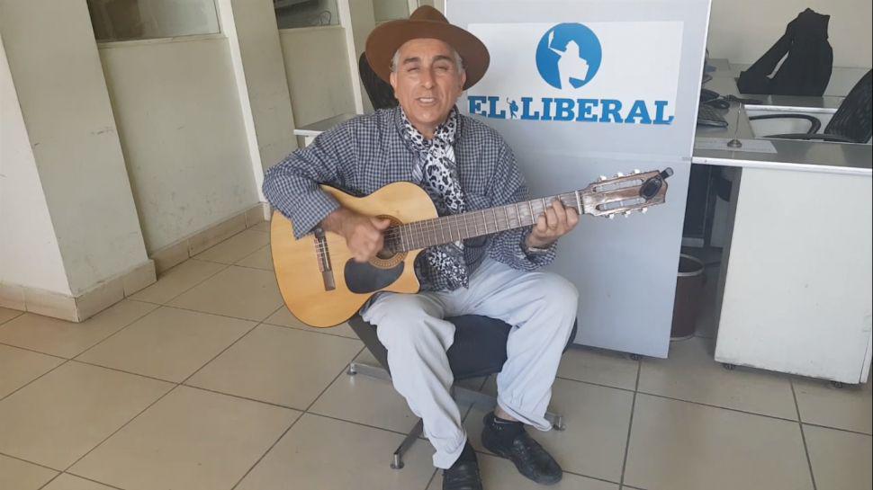 Domingo Farias visitó EL LIBERAL