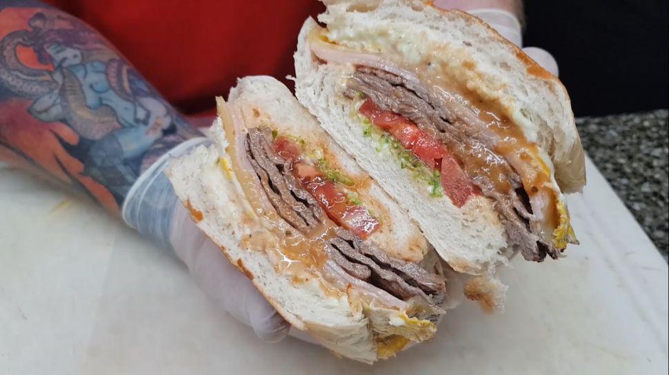 Dónde se come el mejor lomito de Santiago