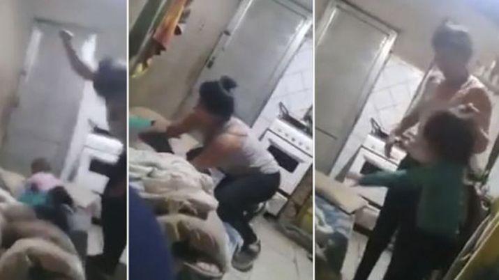 La historia detraacutes del video de la nena brutalmente agredida por su mamaacute