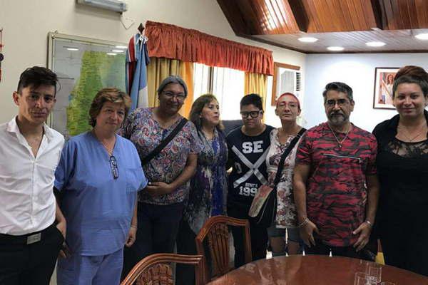 La Lic Nassif y referentes del colectivo trans mantuvieron una reunioacuten