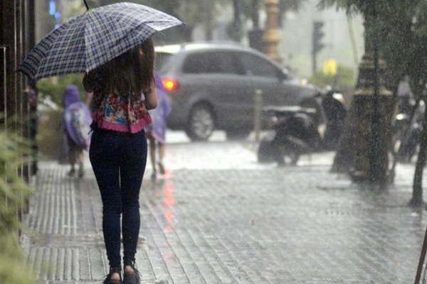 PREVISIONES La posibilidad de lluvias y tormentas mantendría hasta el próximo sbado