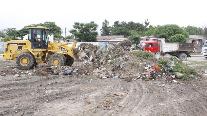 Realizaron un nuevo operativo de limpieza en el barrio La Catoacutelica