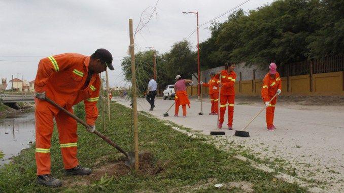 Las tareas estuvieron a cargo del personal del Centro Operativo N 5