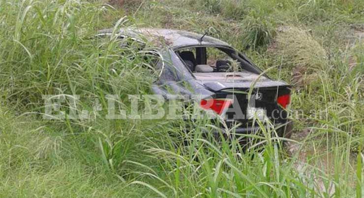 Conductor ebrio se salva de milagro tras volcar en El Zanjoacuten