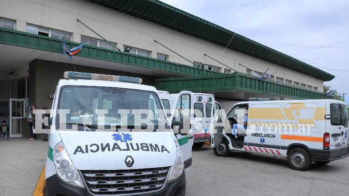 Los dos peatones fueron trasladados a la sala de urgencias del Hospital Regional