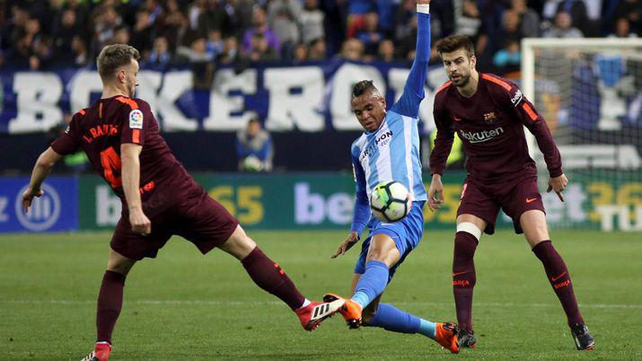 VIDEO  El Barcelona vencioacute al Maacutelaga y estira su invicto en La Liga