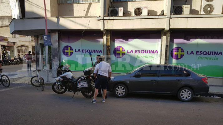 Un auto con peacuterdida de gas causoacute paacutenico en el Centro