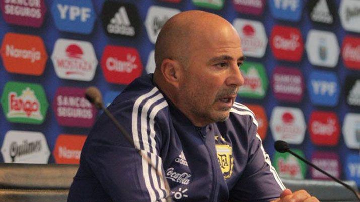 Sampaoli- Me da pena el resultado España nos abofeteó