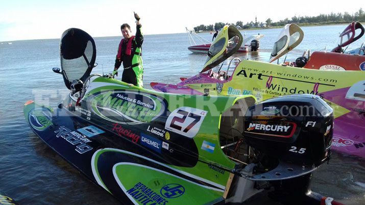 Hernan Casalone fue el ms rpido del Power Boat