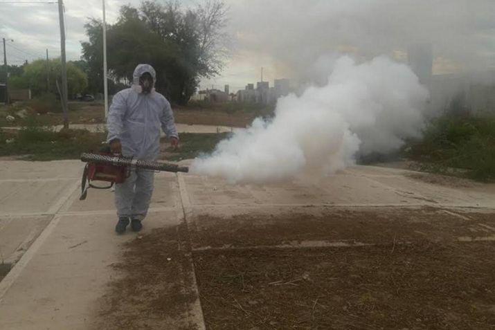 Las tareas de fumigaciones se hicieron en los barrios 25 de Mayo 540 Viviendas y Central Argentino