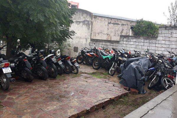 Secuestraron 260 motos en los uacuteltimos tres meses y 90 no fueron retiradas