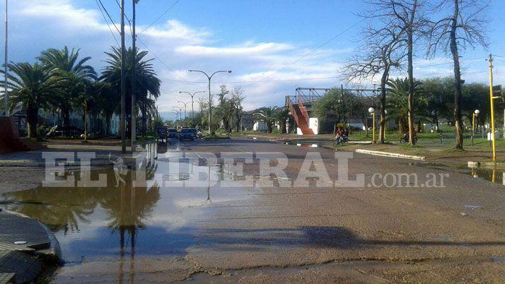 Llovioacute intensamente en el sudeste provincial pero mejorariacutean las condiciones