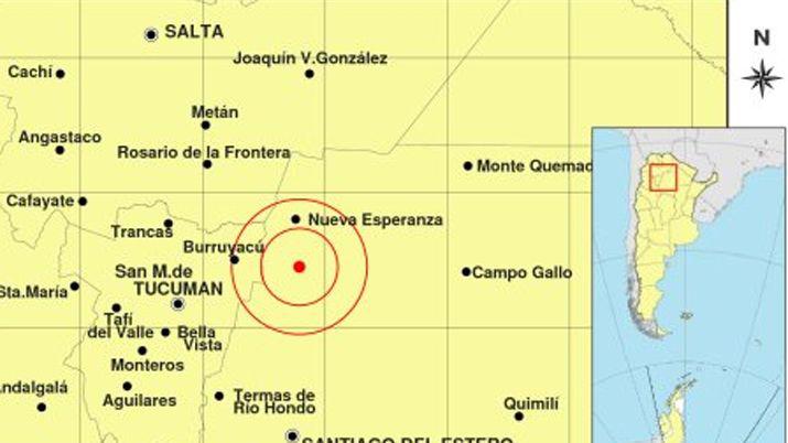 Un temblor con epicentro en Santiago del Estero sacudioacute al NOA