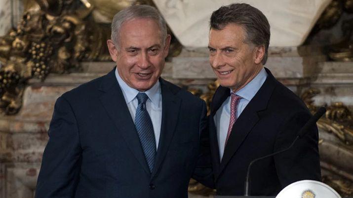 Netanyahu llamoacute a Macri para evitar la suspensioacuten del partido