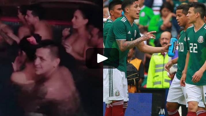 Video  Asiacute fue la fiesta sexual de los jugadores de Meacutexico