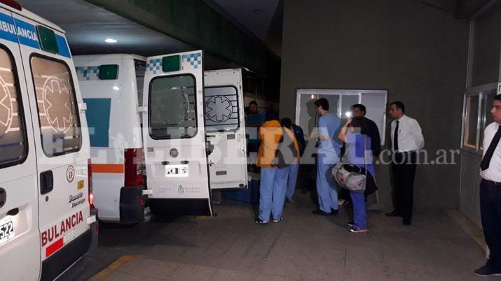 La vecina de Los Juríes fue trasladada al Hospital Regional