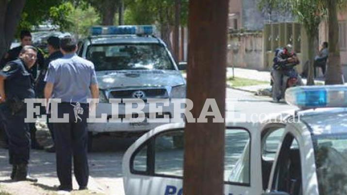 El caso generó un amplio despliegue policial en la zona oeste de la capital santiagueña