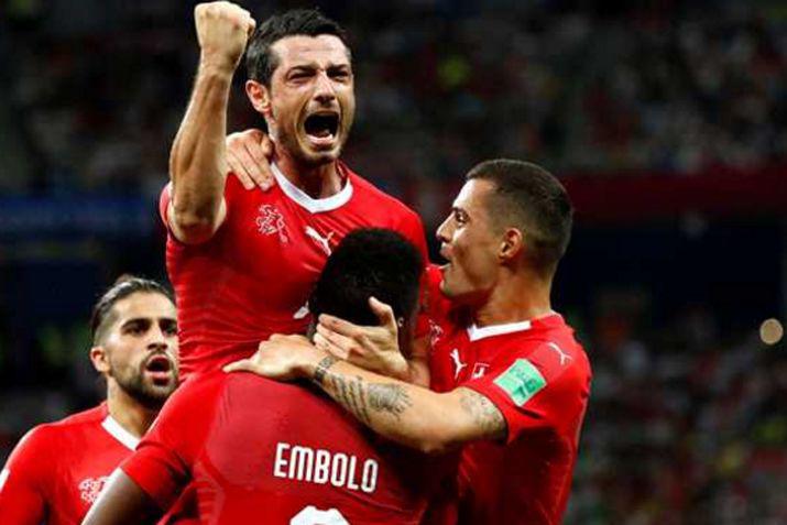 Suiza derrota al eliminado Costa Rica