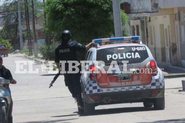 Las autoridades policiales de Las Termas realizaron un amplio despliegue hasta dar con los acusados