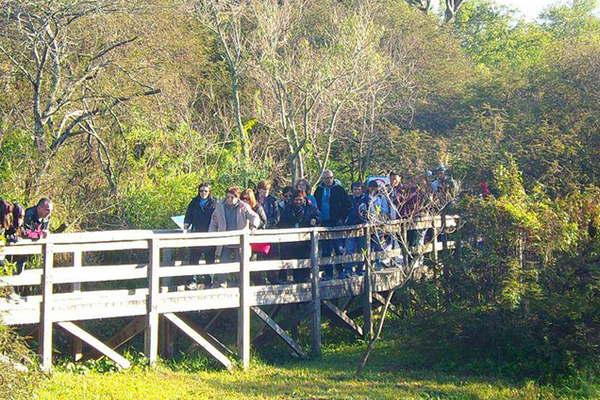 La Tara Inti fue visitada por turistas que llegaron  a Las Termas para disfrutar de sus encantos