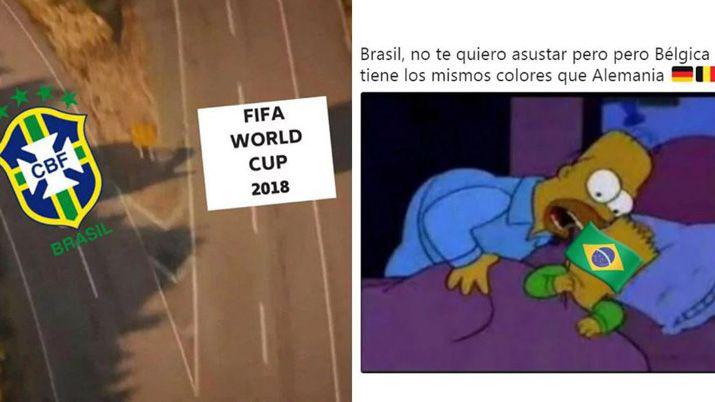 Los mejores memes de la salida de Brasil