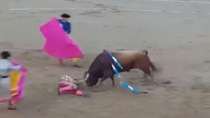 VIDEO  Un toro le arrancoacute el cuero cabelludo a un torero