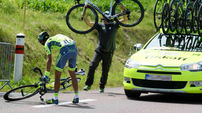 Impactante- Un hombre de 81 antildeos atropella a un grupo de ciclistas