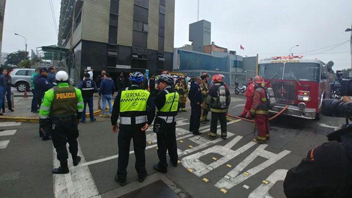 Al menos 20 heridos por la explosioacuten de dos bombas en Lima