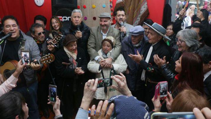 En Buenos Aires también  se festejó el cumpleaños de Santiago