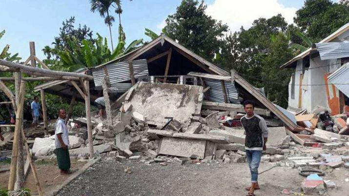 Fuerte terremoto en isla indonesia de Lombok- 13 muertos