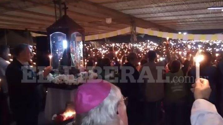 Miles de peregrinos veneraron a la Virgen de Huachana