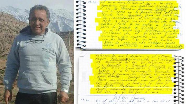 Oscar Centeno dijo que quemoacute los cuadernos en la parrilla de su casa