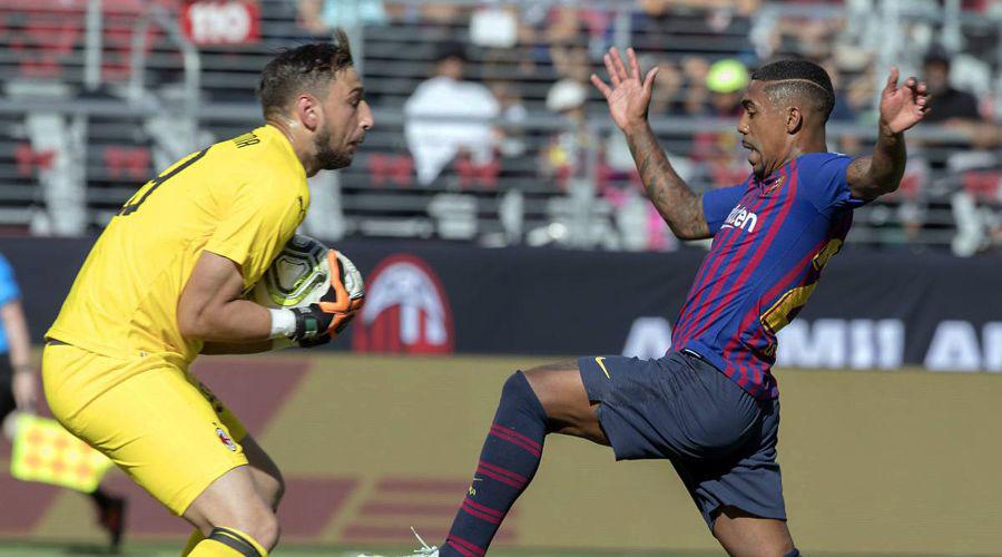 Barcelona cerroacute su gira con una derrota ante el Milan