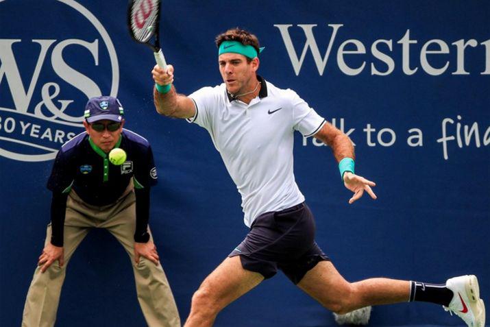 Juan Martín Del Potro est� en cuartos de final del Masters 1000 de Cincinnati 