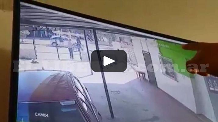VIDEO  Asiacute fue el robo al empleado de un frigoriacutefico