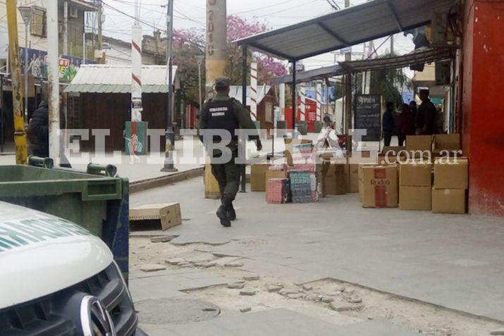 La Banda- Secuestran cajas de cigarrillos importados