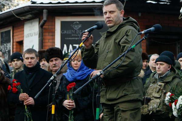 El liacuteder separatista del este de Ucrania murioacute en atentado 