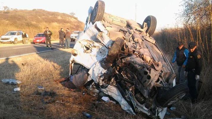 Salta- un choque frontal sobre la ruta 16 dejoacute 8 muertos