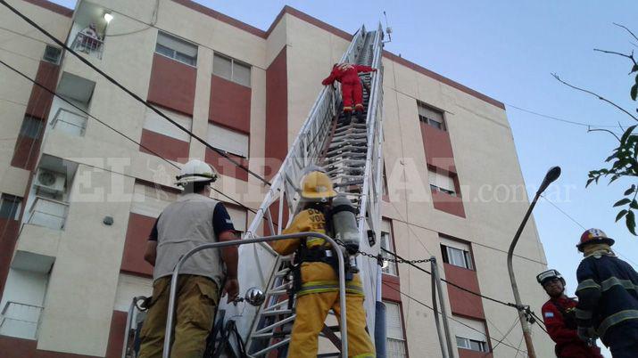 Un simulacro de rescate en altura sorprendioacute a los termenses