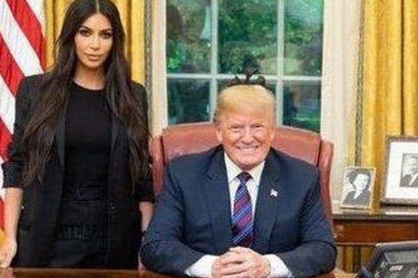 La mediaacutetica Kim Kardashian regresoacute a la Casa Blanca para hablar sobre el proyecto de clemencia a presos 