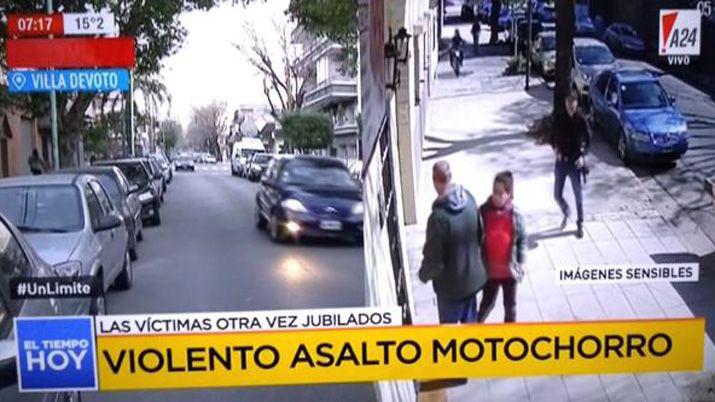 VIDEO  El asalto a una sumampentildea y a su marido que fue noticia nacional