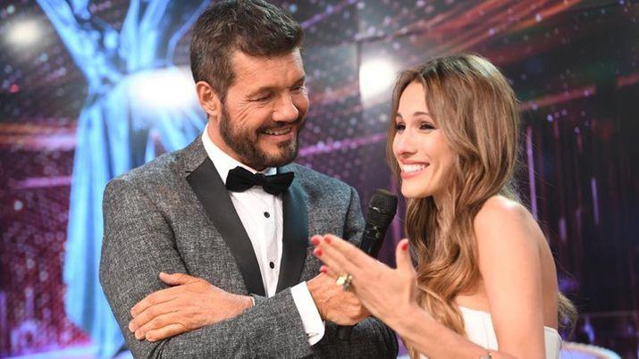 Pampita volvioacute al jurado del Bailando 2018 y se amigoacute con Aacutengel de Brito